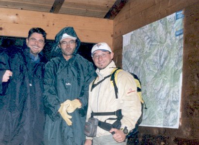 gruppo alle cascate di fanes