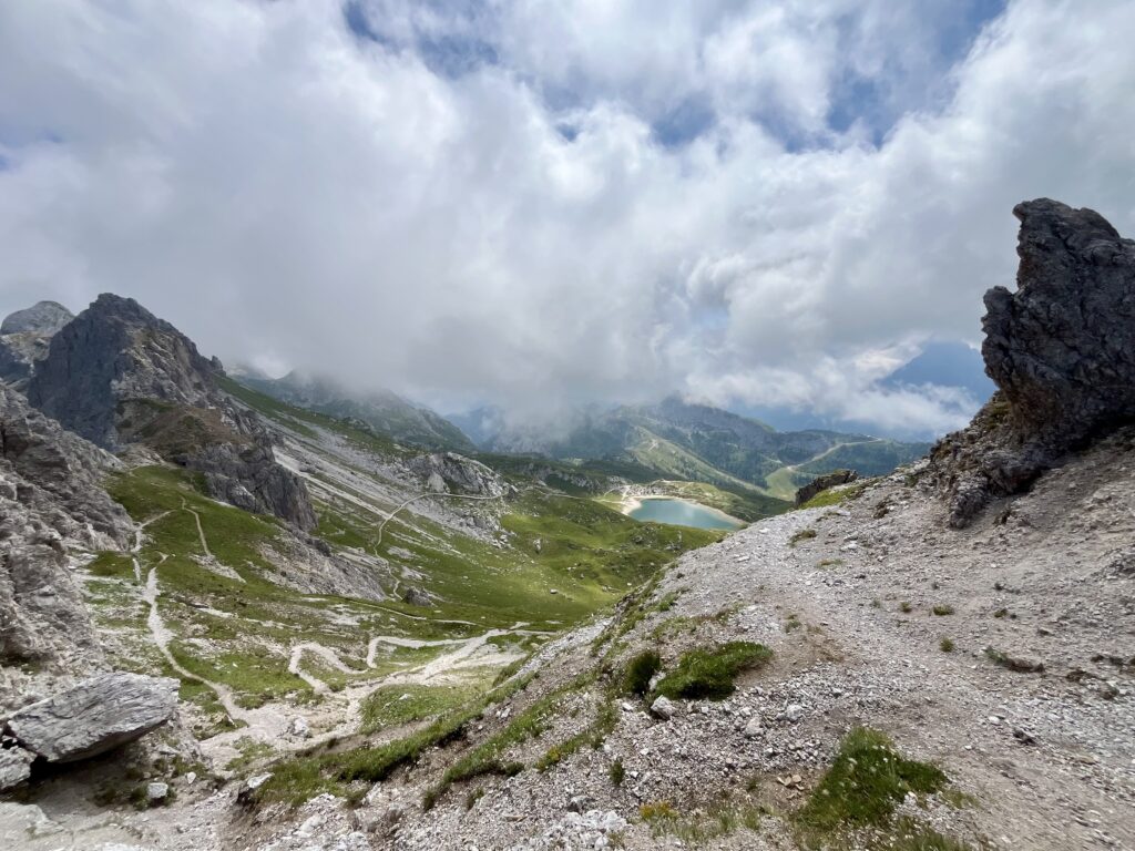 Vista dal Passo del Mulo Sappada
