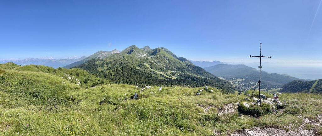 panorama dal Col Cornier - Piancavallo (PN)