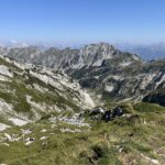 Vista della Val Salatis e Val Sperlonga dalla Cima Lastè