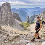 Vista del Campanile di Val Montanaia dalla Forcella Montanaia
