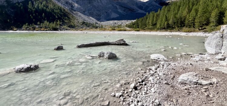 Anello Lago di Sorapis via Forcella Marcuoira e Rifugio Vandelli lago sorapis via forcella marcuoira
