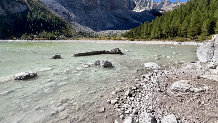 lago sorapis via forcella marcuoira